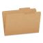 Kraft File Folders, 2/5-Cut Tabs: Right of Center, Legal Size, 0.75" Expansion, Kraft, 50/Box1