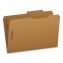 Kraft Fastener Folders, 2/5-Cut Tab: Right of Center, Expands 0.75", 2 Fasteners, Legal Size, Kraft, 50/Box1