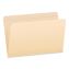 Manila File Folders, Straight Tabs, Legal Size, 0.75" Expansion, Manila, 100/Box1