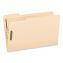Manila Fastener Folders, 1/3-Cut Tab: Assorted, Expands 0.75", 2 Fasteners, Legal Size, 50/Box1