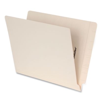 Manila End Tab Folders, Straight Tabs, Letter Size, 0.75" Expansion, Manila, 50/Box1