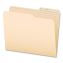 Manila File Folders, 2/5-Cut Tabs: Right, Letter Size, 0.75" Expansion, Manila, 100/Box1