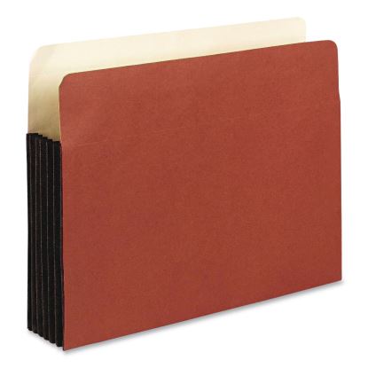 Watershed Recycled File Pocket, 5.25" Expansion, Letter Size, Brown, 10/Box1