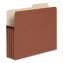 Expanding Pocket, 3.5" Expansion, Letter Size, Brown, 25/Box1