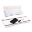 Flip-Top Glass Dry Erase Desktop Pad, 18 x 6, White Surface1