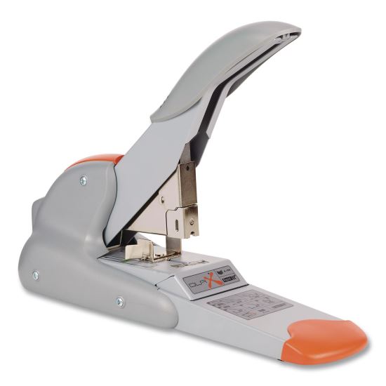 DUAX Heavy-Duty Stapler, 20 to 170 Sheet Capacity, Silver/Orange1