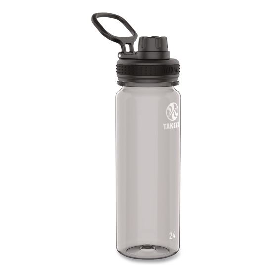 Tritan Plastic Water Bottle, 24 oz, Stormy Black1