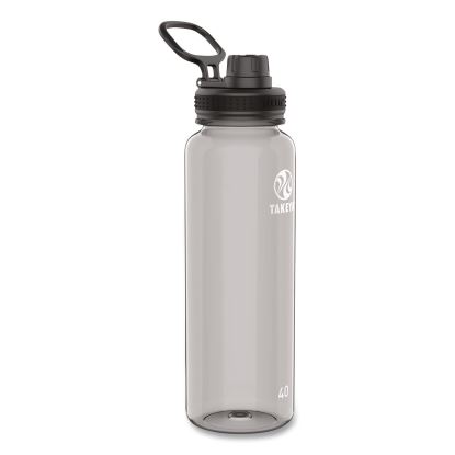 Tritan Plastic Water Bottle, 40 oz, Stormy Black1