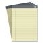 Achieve Notepad, Wide/Legal Rule, (50) Canary Yellow 8.5 x 11 Sheets, 6/Pack1