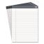 Notepads, Wide/Legal Rule, (50) White 8.5 x 11 Sheets, 6/Pack1