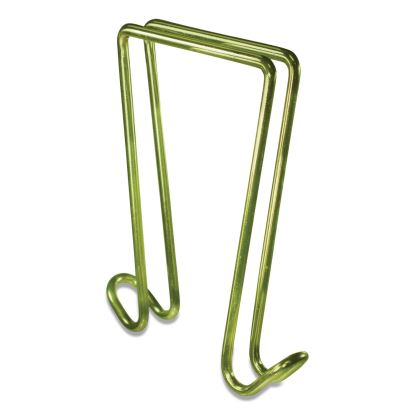 Double-Sided Coat Clip Cubicle Accessory, Metal, Brass1