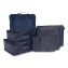 Six-Piece Travel Pouch Set, 12.2 x 1.97 x 9.65, Blue1