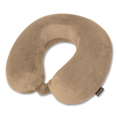 U-Shaped Memory Foam Travel Pillow, 11.8 x 3.74 x 12.6, Khaki1