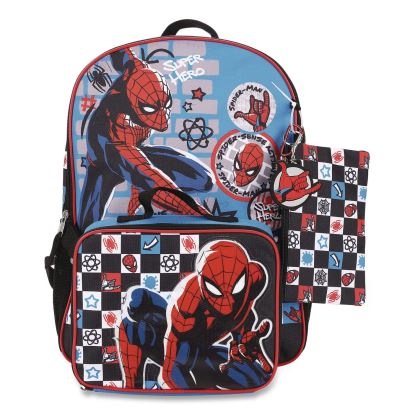 Spiderman Kids 5-Piece Backpack Set, 16", Multicolor1