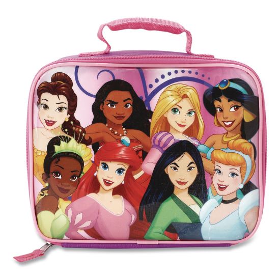 Kids Insulated Lunch Tote, Disney Princesses Theme, Multicolor1