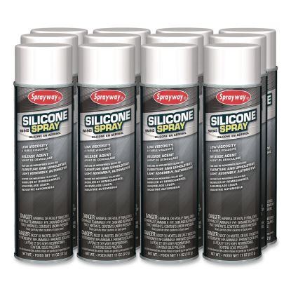 Silicone Spray, 20 oz Can, 12/Carton1