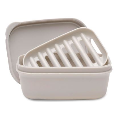 Travel Soap Box, Light Gray1