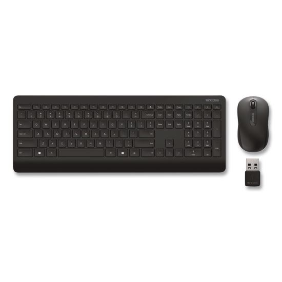 Wireless Desktop 900 Keyboard and Optical Mouse Combo, 2.4 GHz Frequency/30 ft Wireless Range, Black1
