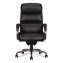 Aberdeen Executive Chair, Supports Up to 275 lb, 21" to 25" Seat Height, Black Seat and Back, Gray Base1