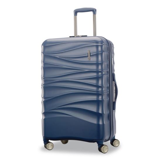 Cascade Hardside Spinner Suitcase, 17.75 x 10 x 26.75, Slate Blue1
