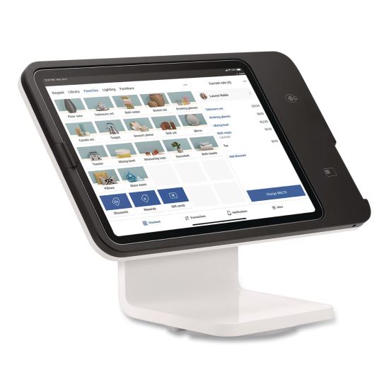 2nd Generation POS Stand, 7.75 x 12.6 x 9.5, White1