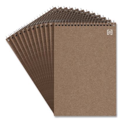 100% Recycled Steno Pads, Gregg Rule, (80) White 6 x 9 Sheets, 12/Pack1