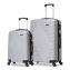 VOYAGE Vertice ABS 2-Piece Luggage Set, Silver1