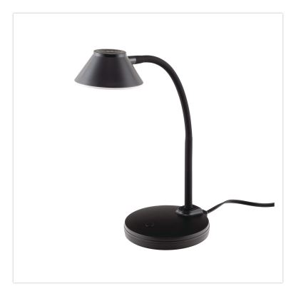 LED Gooseneck Desk Lamp, 13" High, Black1