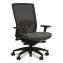 500 Series Mesh and Fabric Task Chair, Supports Up to 300 lbs, 17.8" to 22.8" Seat Height, Iron Ore Seat, Black Back/Base1