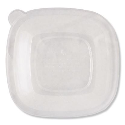 PLA Lids for Fiber Bowls, 8.8 x 8.8, Clear, 200/Carton1