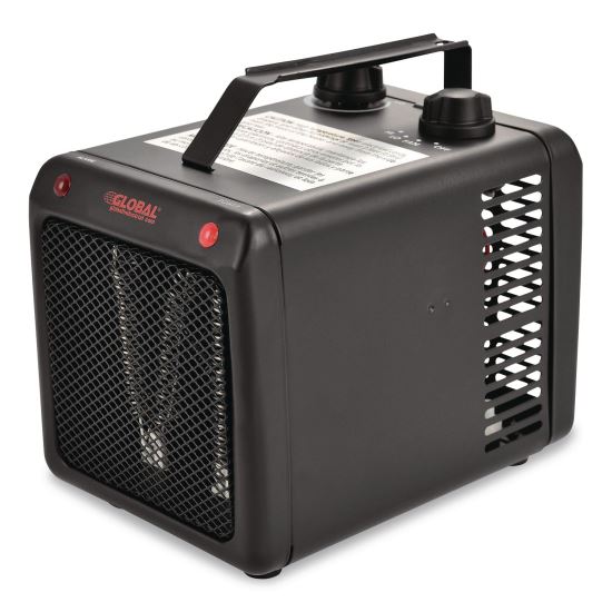 Portable Heater, 1,500 W, 5.31 x 7.12 x 4.93, Black1