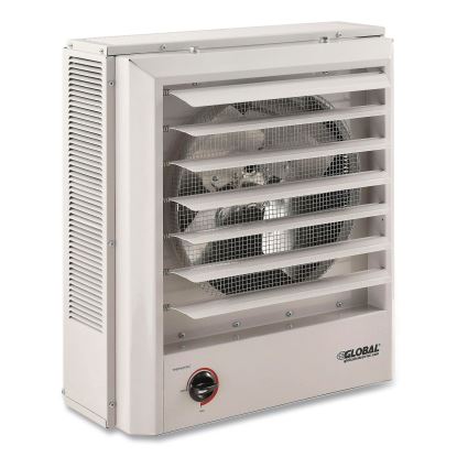 Unit Heater, Horizontal or Vertical Downflow, 10,000 W, 18.12 x 16.75 x 16.06, White1