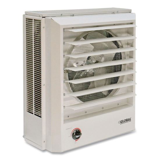 Unit Heater Horizontal or Vertical Downflow, Multi-Watt, 7,500/10,000 W, 19 x 8.5 x 21.44, White1