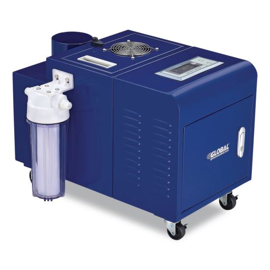 Ultrasonic Humidifier, 38 Pint Tank Capacity, 13.75 x 23.62 x 18.25, 150 Pint Output, Blue1