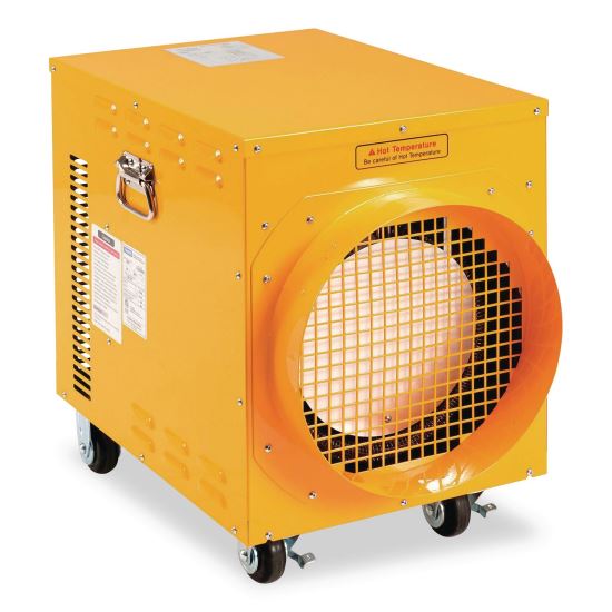 Portable Electric Heater, 15,000 W, 16.62 x 24.5 x 23, Yellow1
