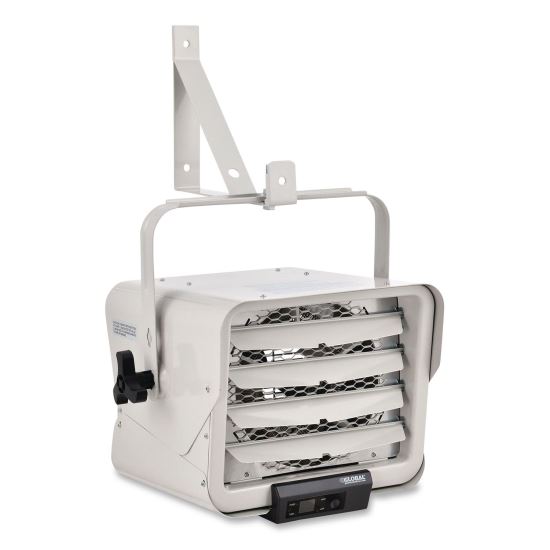 Unit Heater Horizontal Downflow with Remote, 4,700/7,500 W, 14.68 x 15 x 12.5, White1