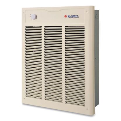 Fan Forced Wall Heater with Enclosed Motor, 4,000 W, 15.75 x 5 x 19.25, White1