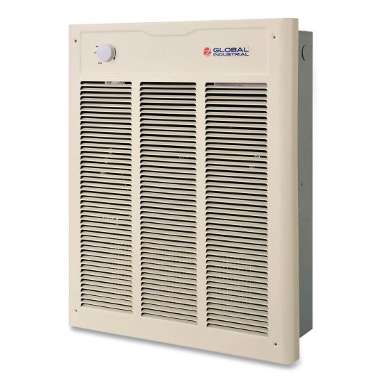 Fan Forced Wall Heater with Enclosed Motor, 4,000 W, 15.75 x 5 x 19.25, White1