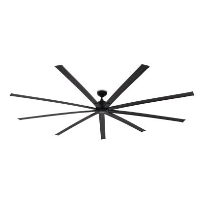 Industrial Ceiling Fan, 96", 6 Speeds, 10,500 CFM, Black1