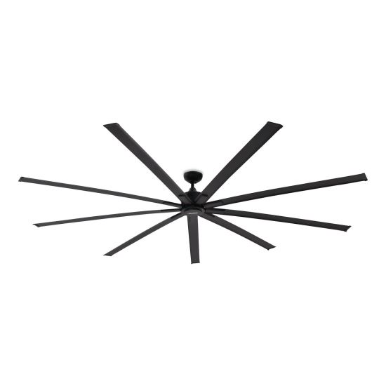 Industrial Ceiling Fan, 96", 6 Speeds, 10,500 CFM, Black1
