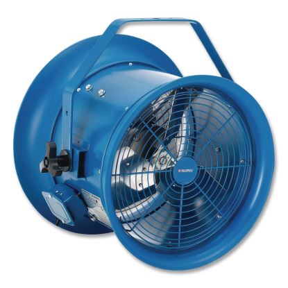 High Velocity Drum Fan with Yoke Mount, 14", Blue1