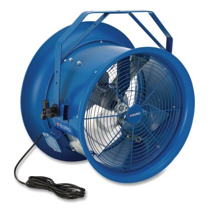 High Velocity Drum Fan with Yoke Mount, 18", Blue1