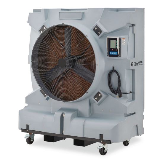 Portable Evaporative Cooler with Direct Drive, 36", 3 Speeds, 74 gal1