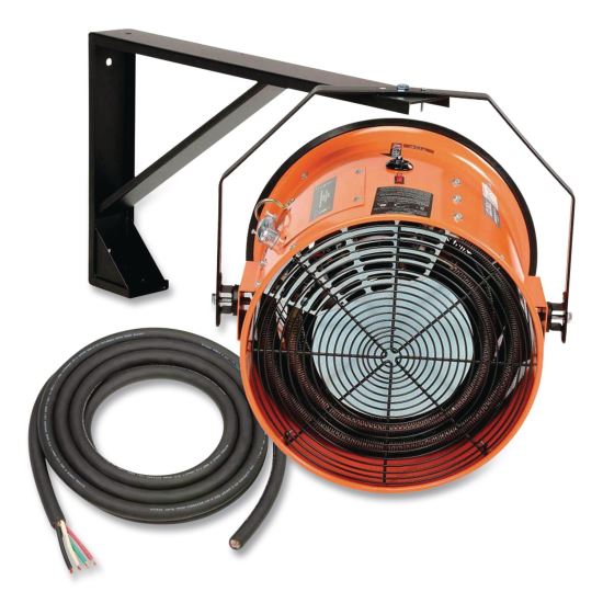 Electric Salamander Heater with Adjustable Thermostat, 15,000 W, 208 V, 23.03 x 34, Orange1