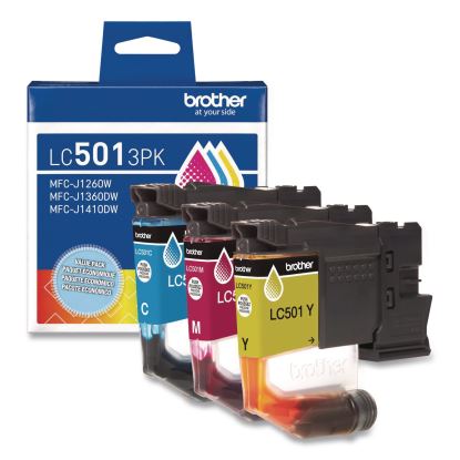LC5013PKS Ink, 200 Page-Yield, Cyan/Magenta/Yellow, 3/Pack1