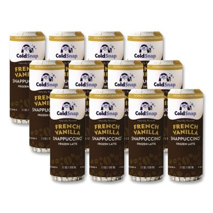 French Vanilla Snappuccino Frozen Latte Pod, 7. 1 oz Pod for ColdSnap Machine, 12/Carton1