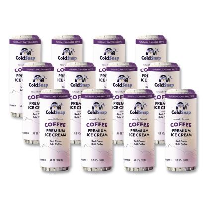 Ice Cream Pod, Coffee, 5.2 oz Single Serve Pod for ColdSnap Machine, 12/Carton1