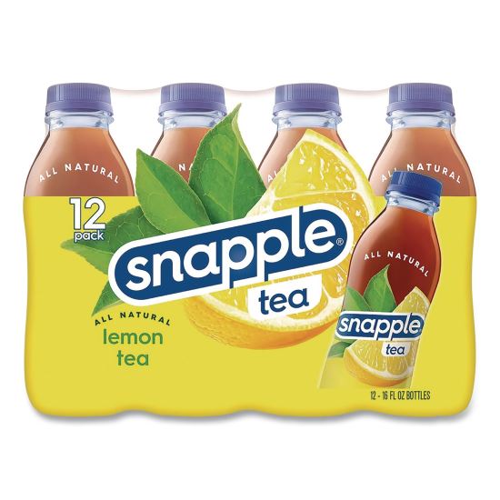 Flavored Tea, Lemon, 16 oz Bottle, 24/Carton1