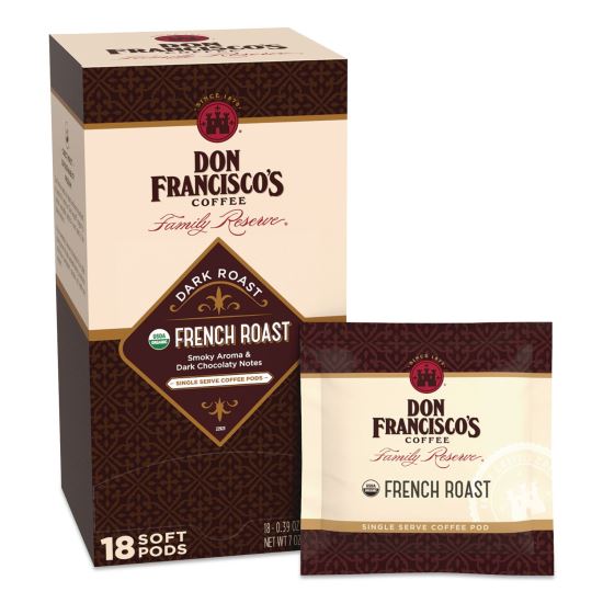 French Roast Soft Pod, 18/Box1