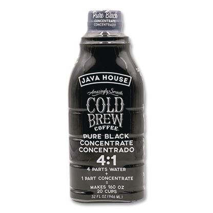 Cold Brew Coffee Concentrate, Pure Black, 32 oz Bottle1